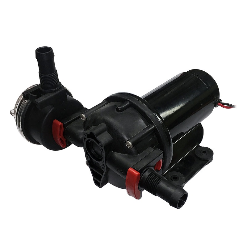 Johnson Pump Flush Pump – 3.5 GPM – 12V w/Strainer [10-13399-05]