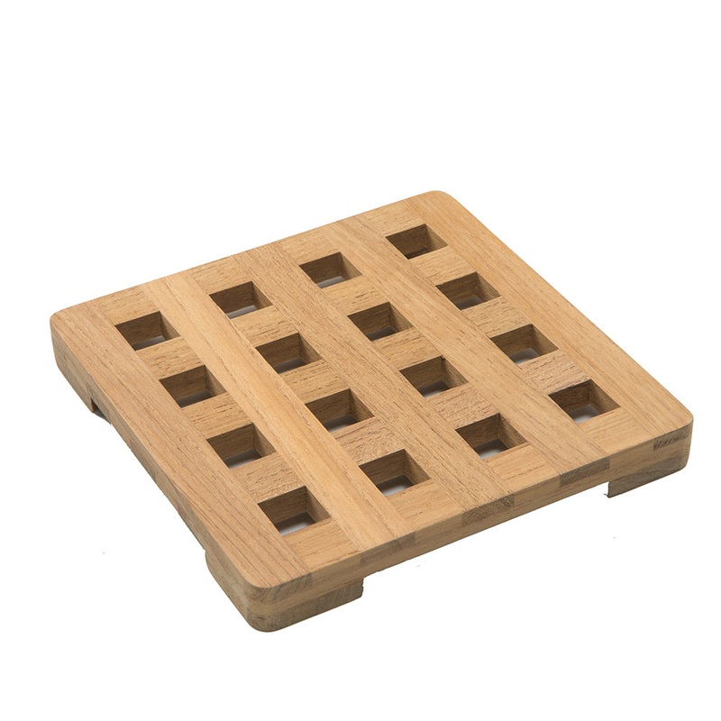 Whitecap Teak Small Square Trivet – 6 [62420]