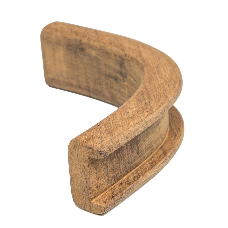 Whitecap Teak Track Inside Corner Molding – 3/4 [60826]