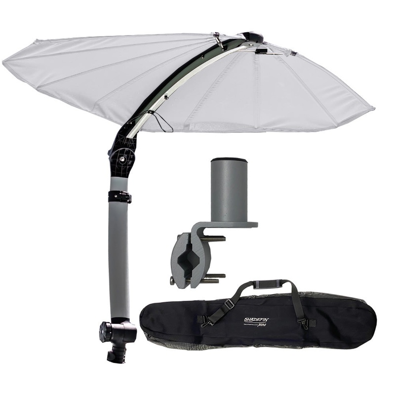 TACO ShadeFin Mini w/White Fabric – Bag  Square Rail Mount Kit [T10-4000-5]