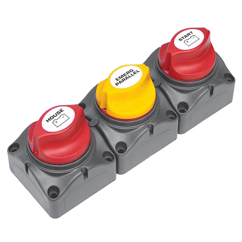 BEP Battery Distribution Cluster f/Single Engine w/Two Dedicated Battery Banks – Horizontal Mounting [715-H]