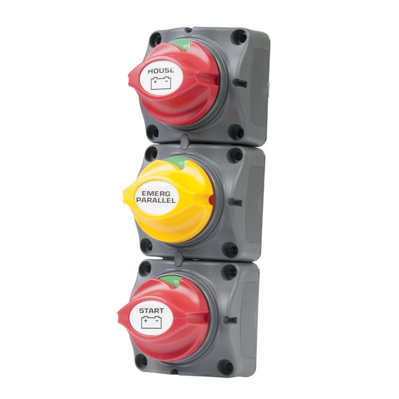 BEP Battery Distribution Cluster f/Single Engine w/Two Dedicated Battery Banks – Vertical Mount [715-V]
