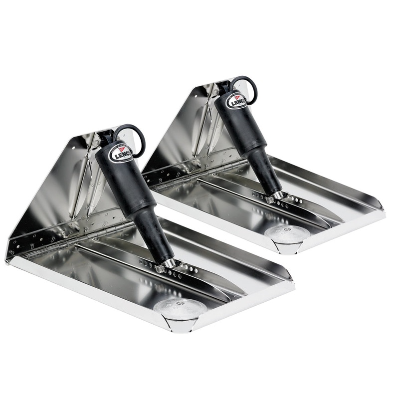Lenco 14 x 12 Heavy Duty Performance Trim Tab Kit w/o Switch [15042-101]