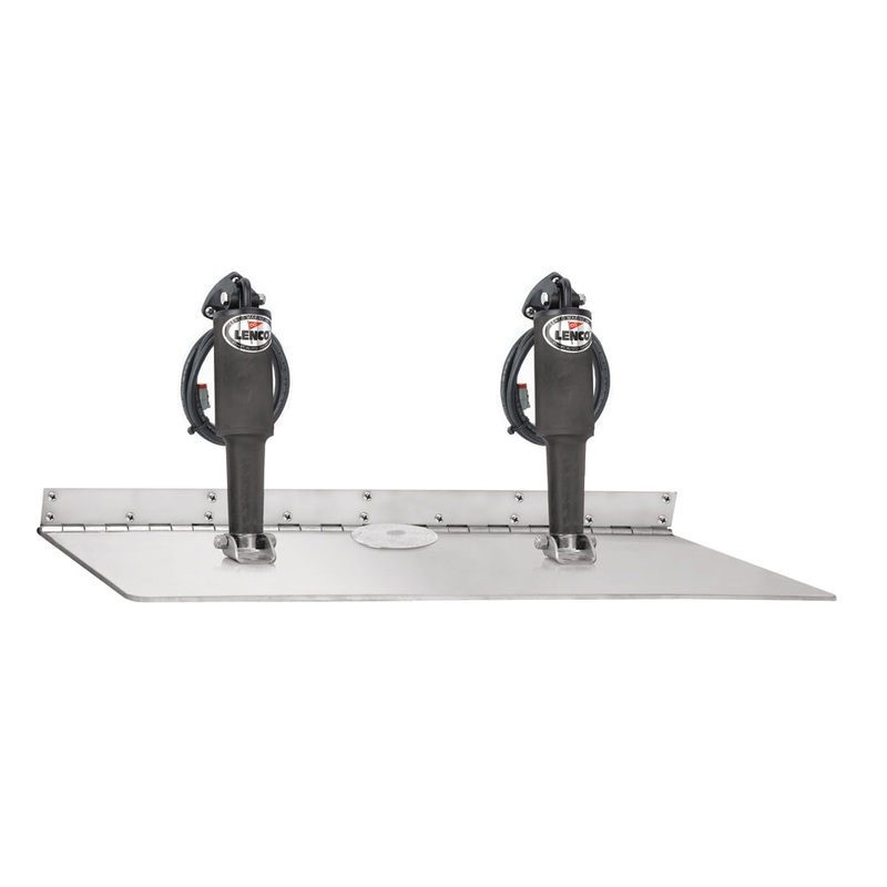 Lenco 16 x 30 Dual Actuator Super Strong Trim Tab Kit w/o Switch Kit 12V [15023-101]