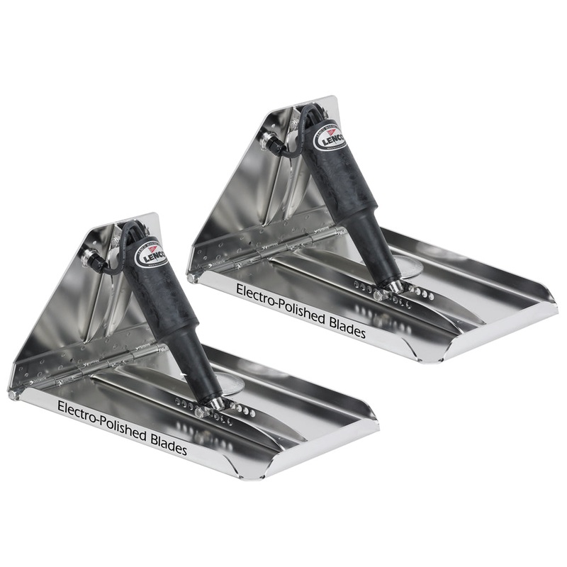 Lenco 17 x 12 Extreme Duty Performance Trim Tab Kit w/o   Switch Kit 12V [15045-101]