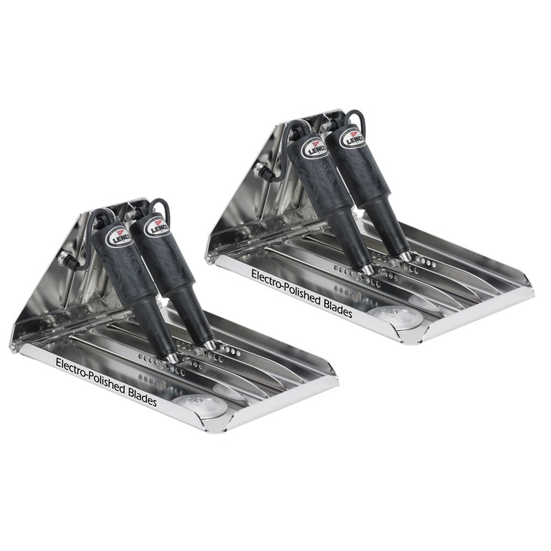 Lenco 19 x 14 Extreme Duty Performance Trim Tab Kit w/o   Switch Kit 12V [15046-101]