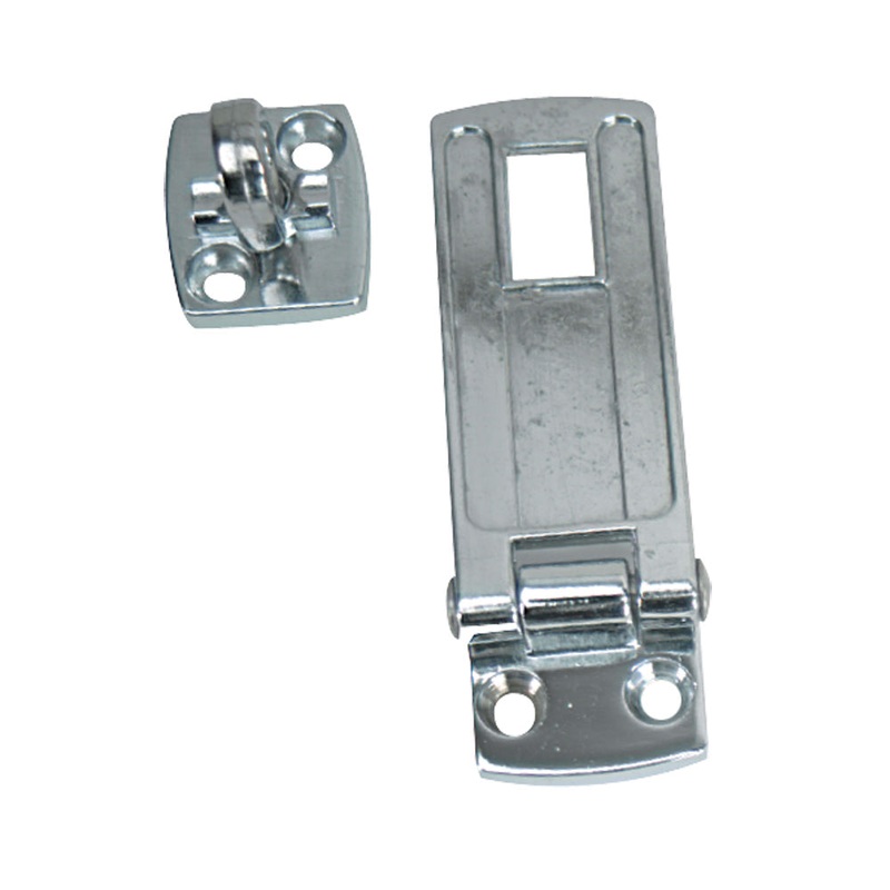 Whitecap Swivel Safety Hasp – CP/Zamac – 1-1/8 x 3 [S-1400C]