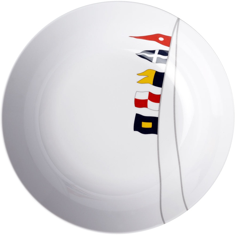 Marine Business Melamine Deep, Round Soup Plate – REGATA – 8.8 Set of 6 [12002C]