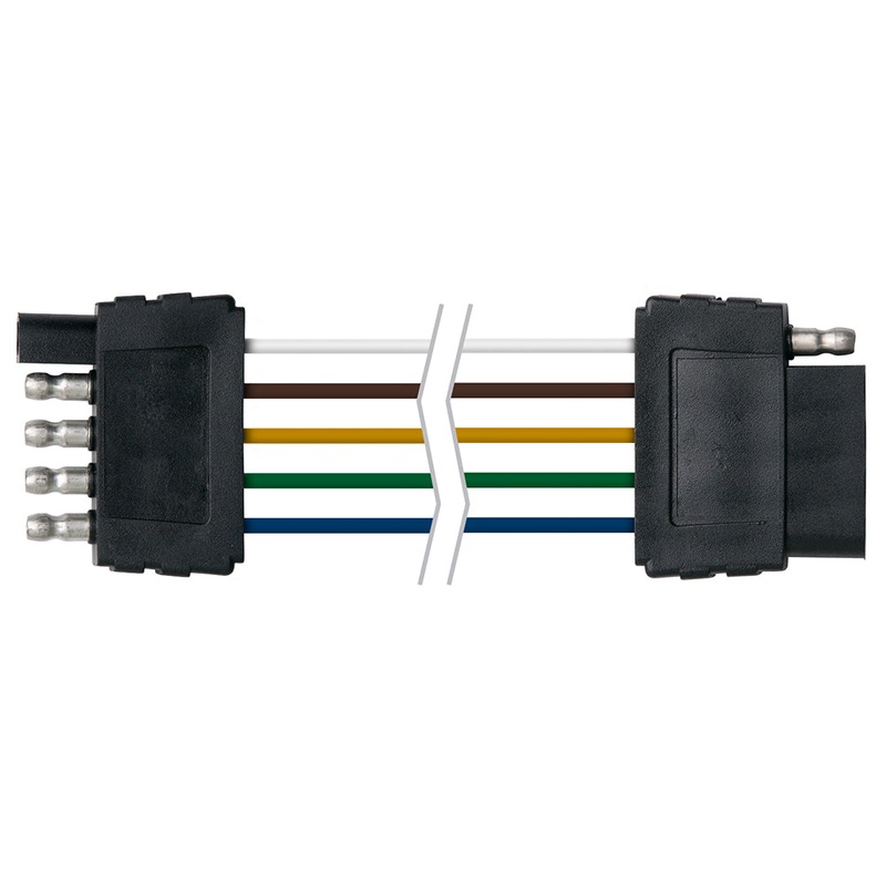 Ancor Trailer Connector-Flat 5-Wire 48 Loop [249108]