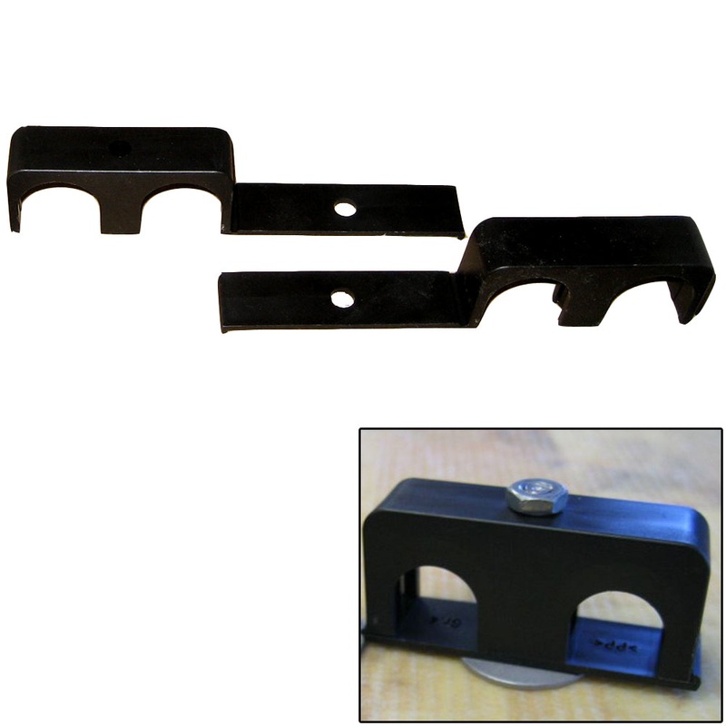 Weld Mount Double Poly Clamp f/1/4 x 20 Studs – 1 OD – Requires 1.75 Stud – Qty. 25 [801000]