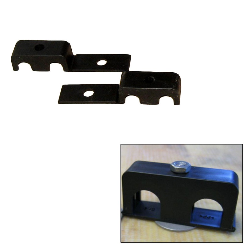 Weld Mount Double Poly Clamp f/1/4 x 20 Studs – 3/8 OD – Requires 1 Stud – Qty. 25 [80375]