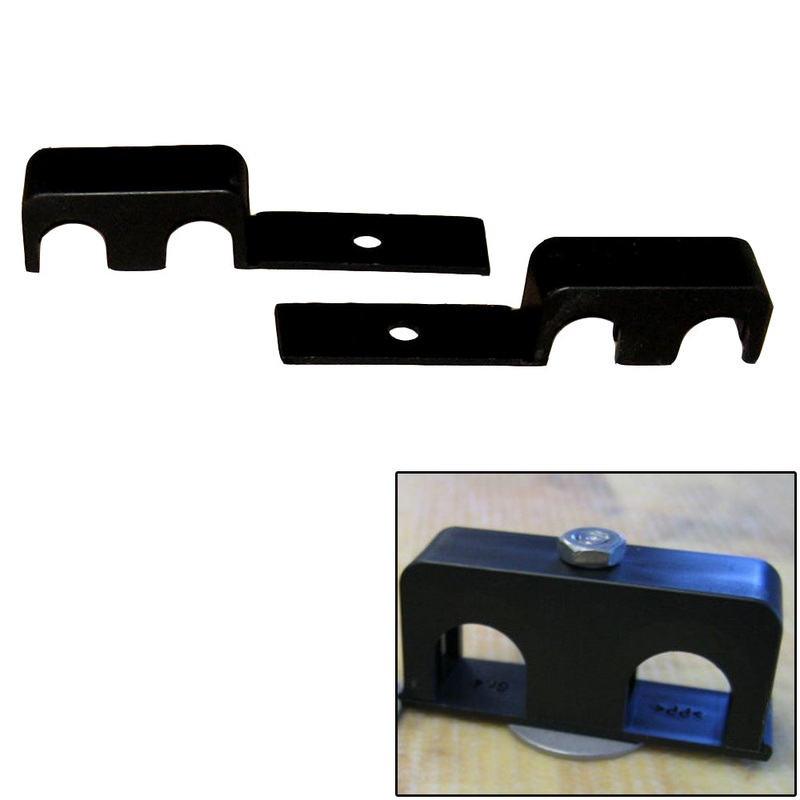 Weld Mount Double Poly Clamp f/1/4 x 20 Studs – 5/8 OD – Requires 1.5 Stud – Qty. 25 [80625]