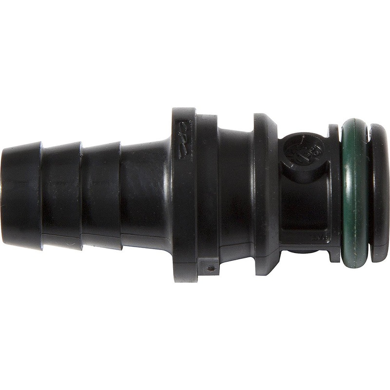 Attwood Universal Sprayless Connector – Tank Male (1/4 NPT w/Thread Sealant) [8838TM6]