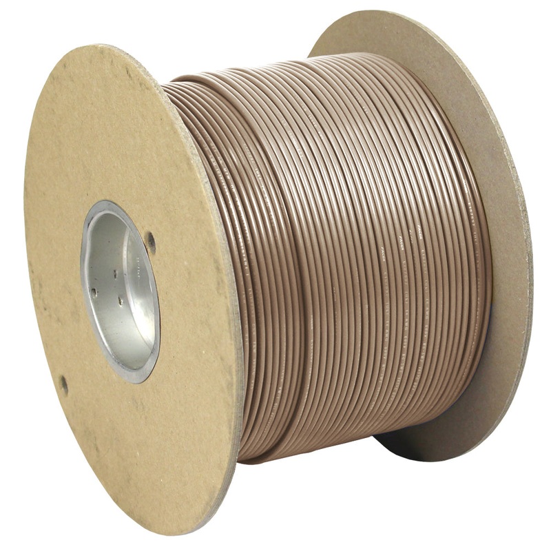 Pacer Tan 16 AWG Primary Wire – 1,000 [WUL16TN-1000]