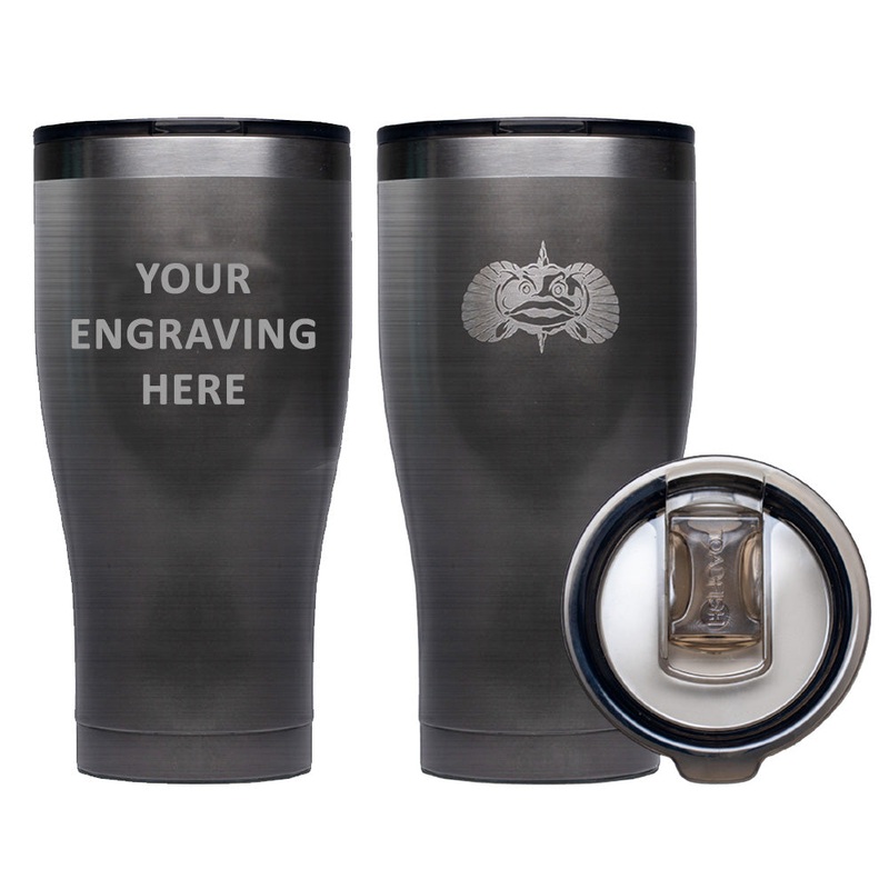 Toadfish Custom Engraved Non-Tipping 20oz Tumbler – Graphite (MINIMUM ORDER QUANTITY OF 25) [TF1171]
