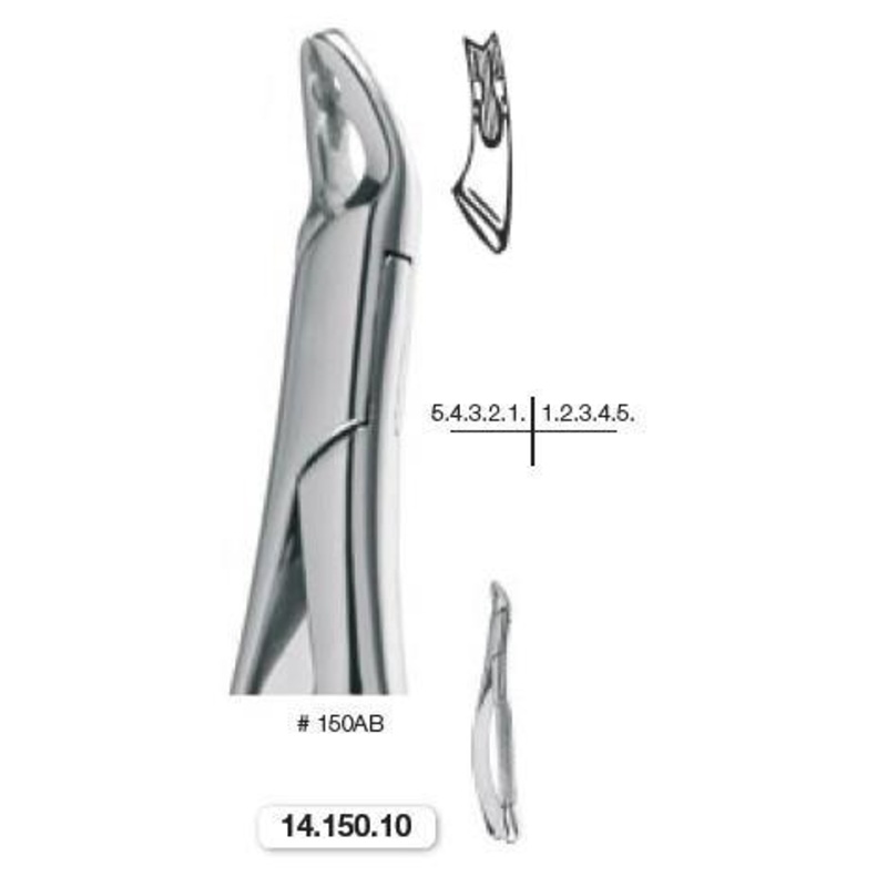Extraction Forceps, Upper, Universal (14.150.10)
