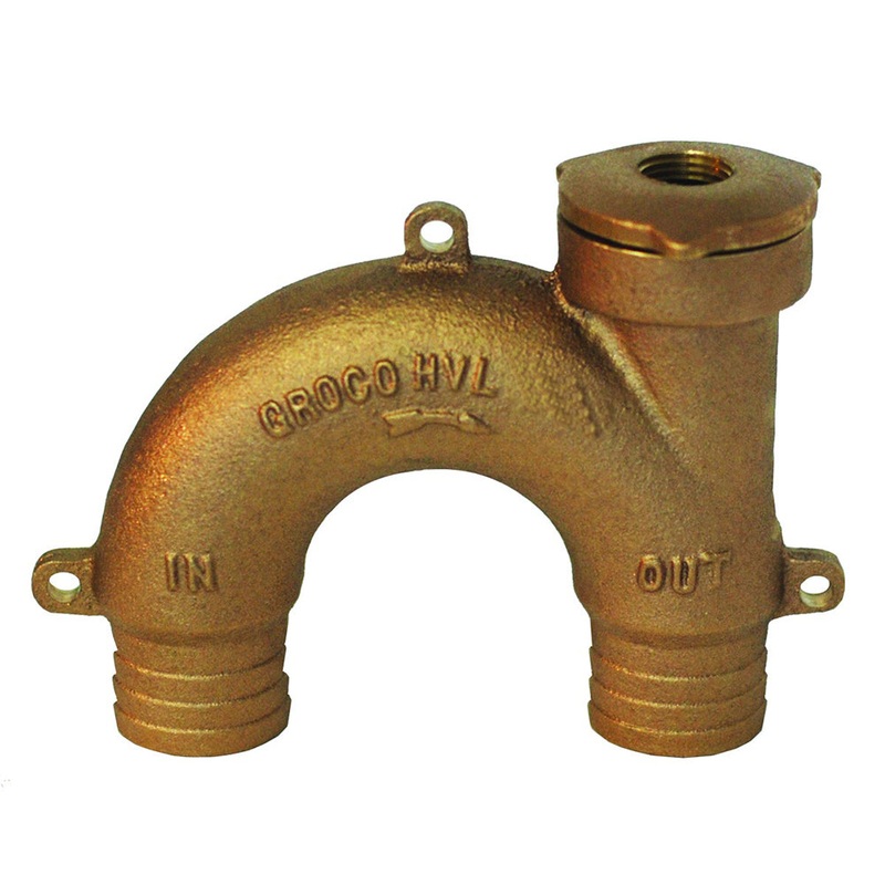 GROCO Bronze Vented Loop – 3/4 Hose [HVL-750]