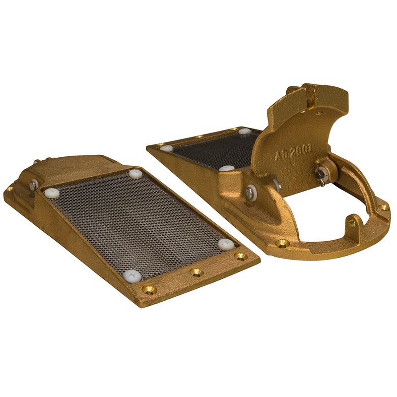 GROCO Perforated Hull Strainer w/Access Door 1-1/4 Max Thru-Hull [APHS-1250-1]