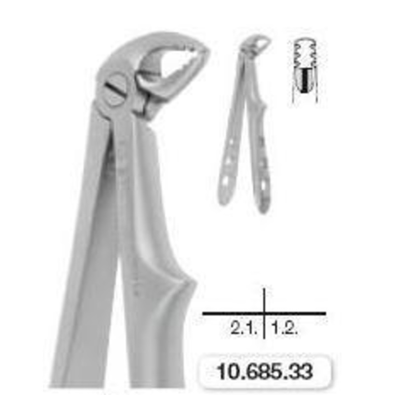 Childrens Forceps, Roba Edition, Lower Incisors and Canines (10.685.33)