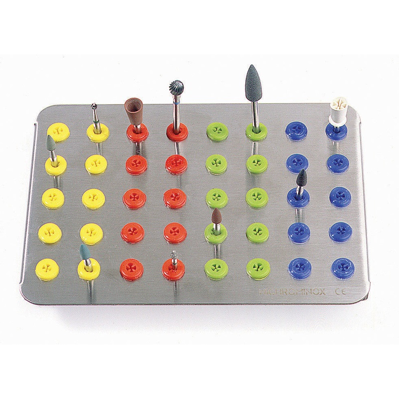 PlugIN Bur Holder Stand Plate with 40 Holes (190215)