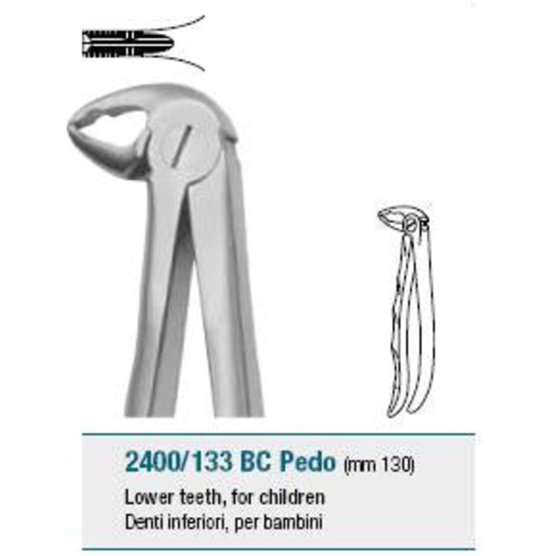 Childrens Forceps, Lower Teeth (2400/133 BC)