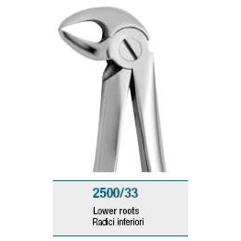 Extraction Forceps, Lower Roots (2500/33)