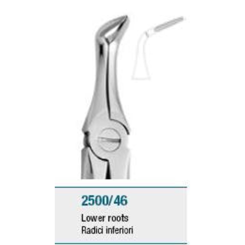 Extraction Forceps, Lower Roots (2500/46)