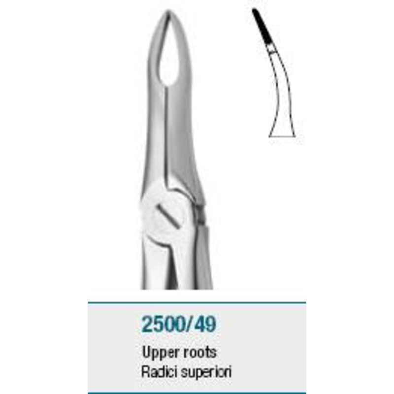 Extraction Forceps, Upper Roots (2500/49)