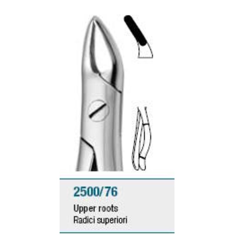 Extraction Forceps, Upper Roots (2500/76)