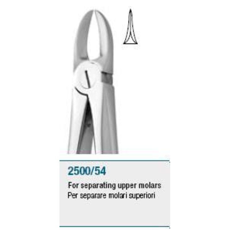 Separation Forceps, Upper Molars (2500/54)