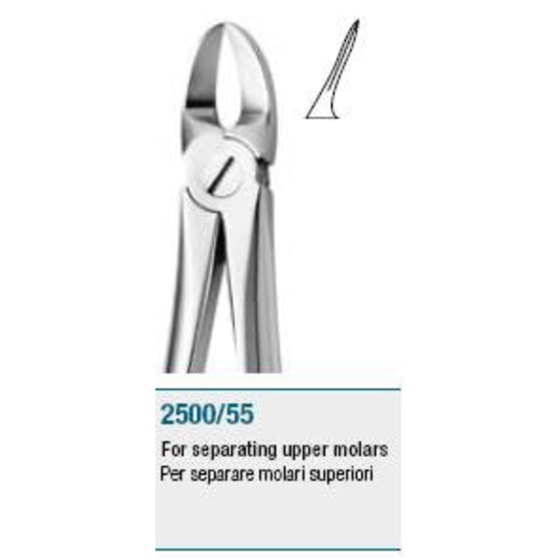 Separation Forceps, Upper Molars (2500/55)