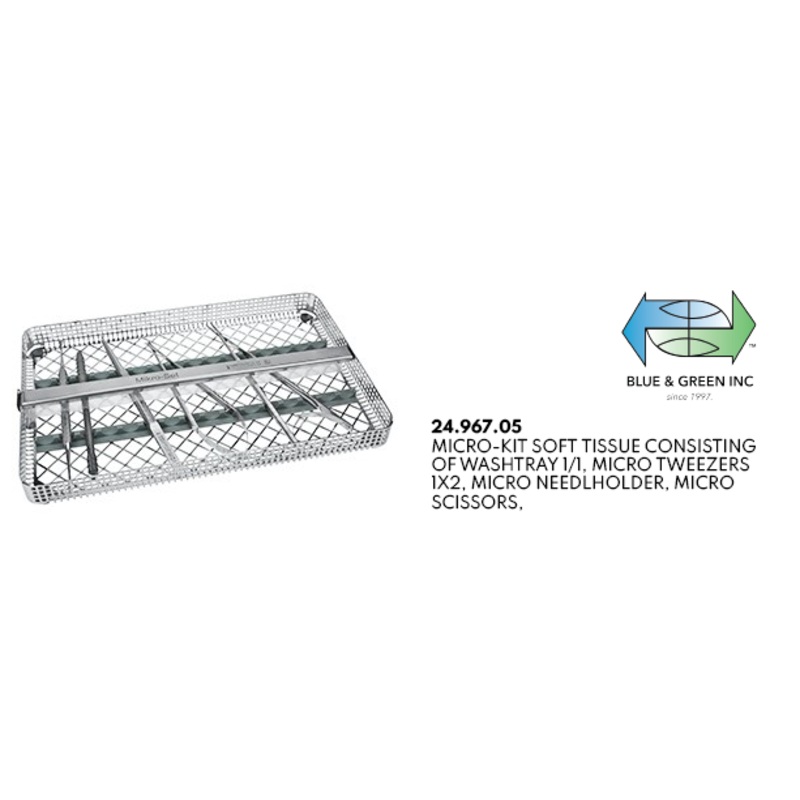 Soft Tissue Micro Instrument Basic Set (24.967.05)