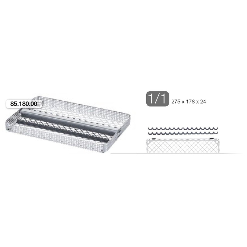 Low Profile Hygiene Washtray, 178 x 135 x 24 (85.180.00)