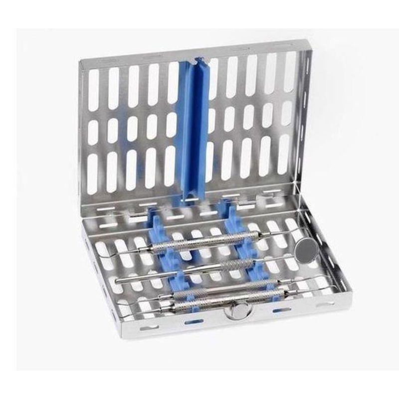 Stainless Steel Cassette 18 x 14 – 8 instruments (182066)
