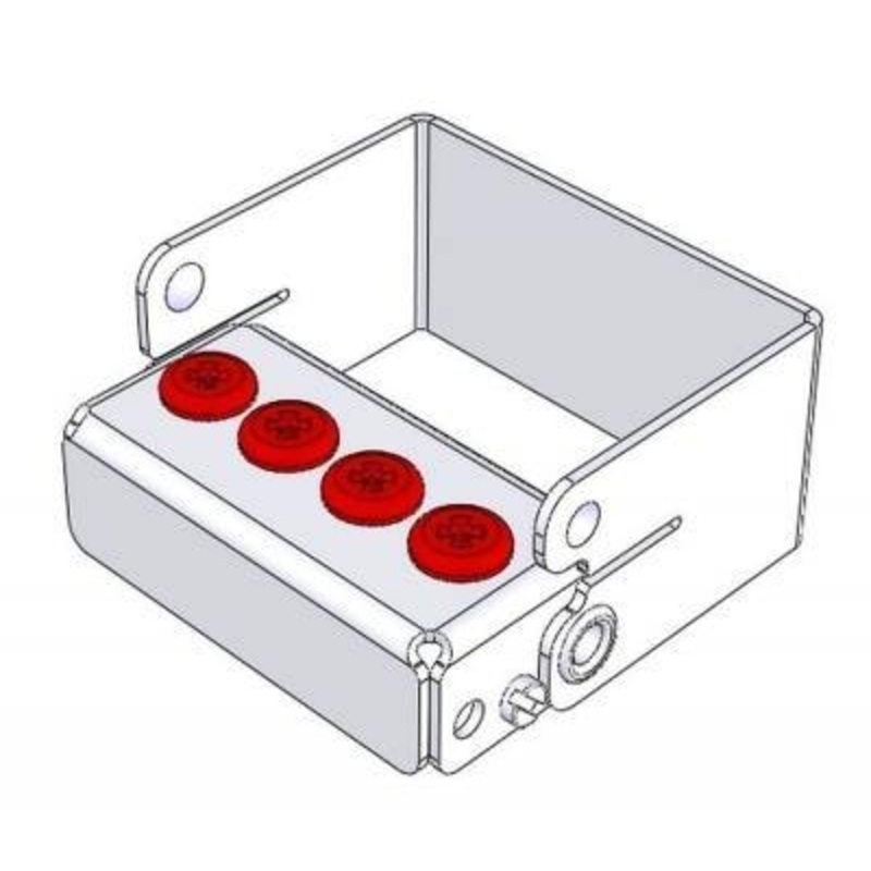 PlugIN Bur Holder Stand H30 – 4 Holes  (190205)