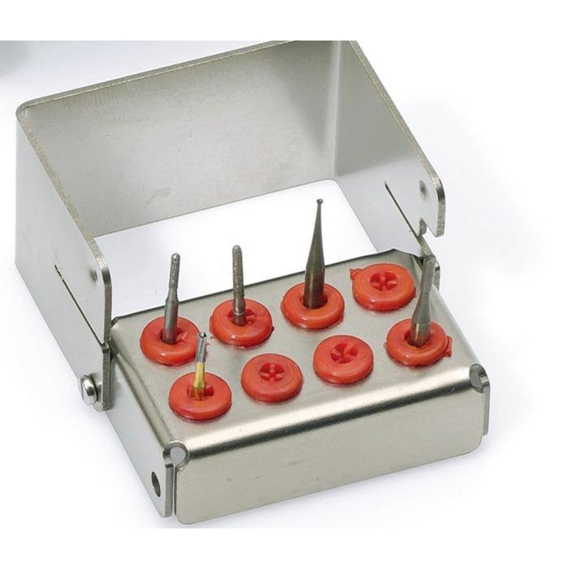 PlugIN Bur Holder Stand H30 – 8 Holes (190210)
