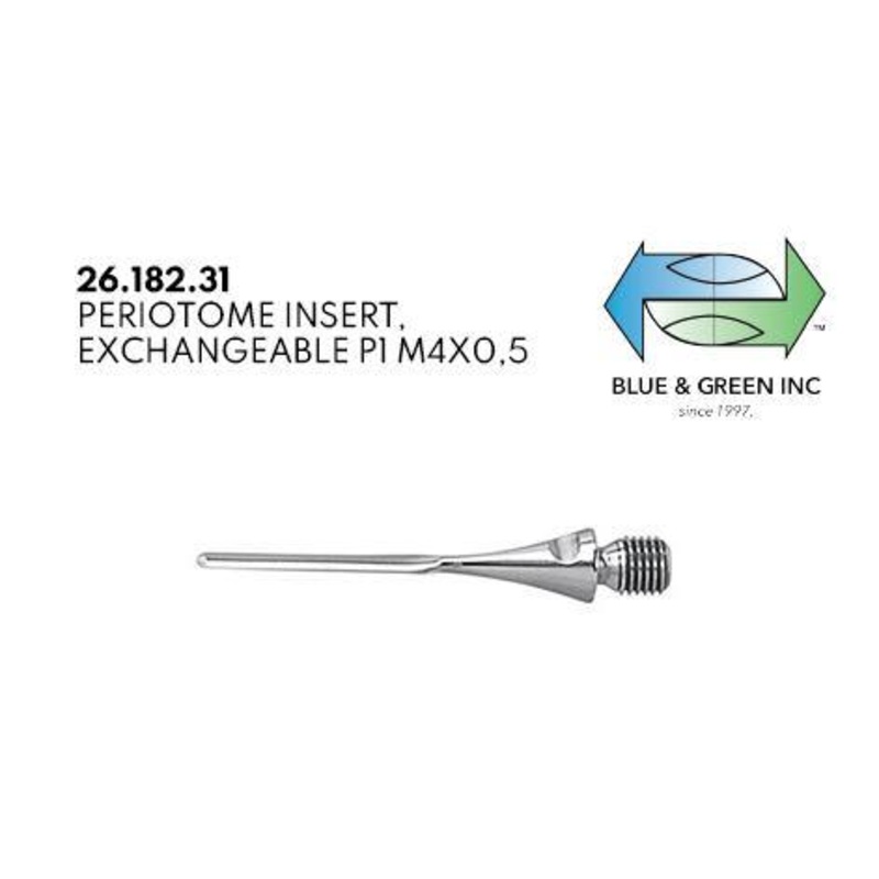 Exchangeable Periotome Insert P1 M4 x 0.5mm (26.182.31)