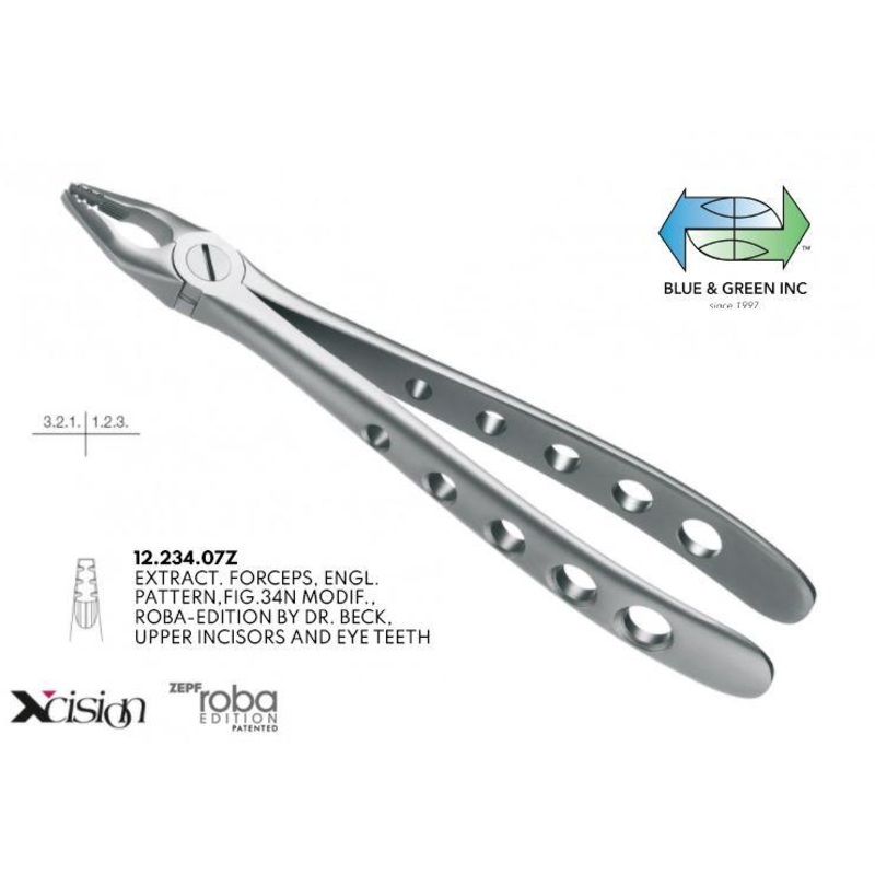 Roba Forceps, Upper Incisors and Eye Teeth (12.234.07Z)