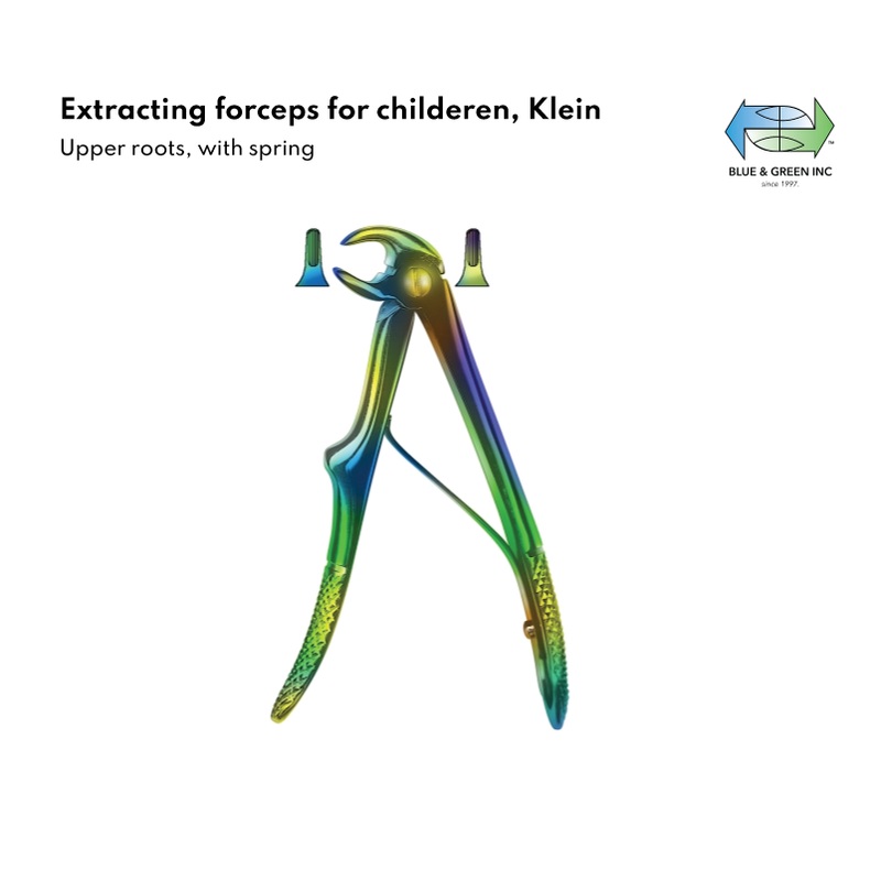 Extracting Forceps for children, Upper Roots (HSA 354-05)