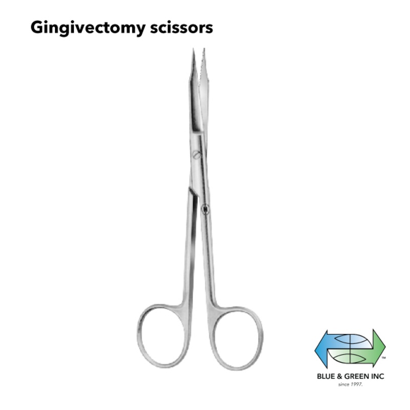 Gingivectomy scissors (HSB 048-13)
