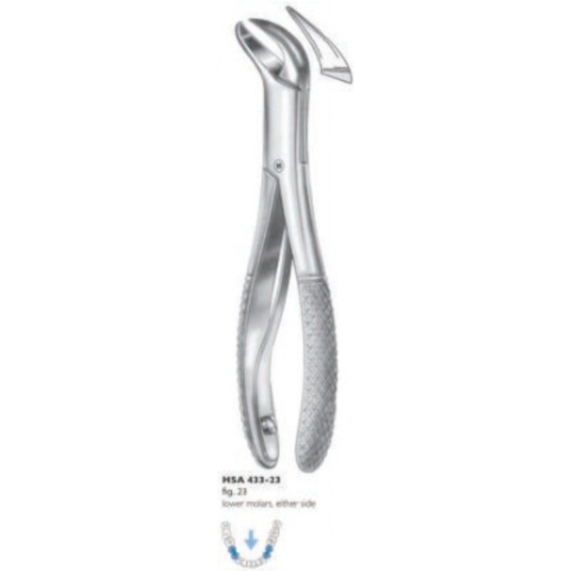 Pediatric Extracting forceps (HSA 433-23)