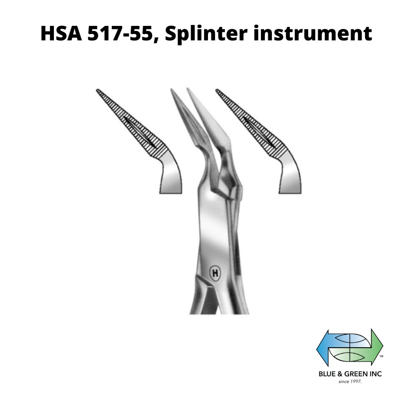 Ralk Splinter instrument (HSA 517-55)