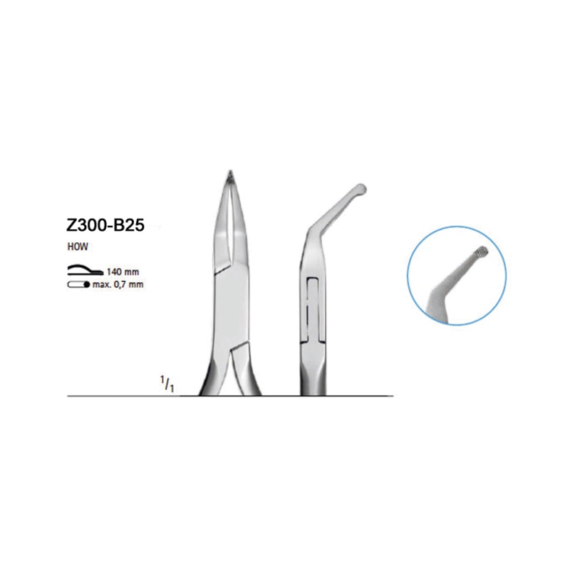 How Plier, Curved (Z300-B25)