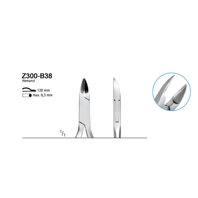 Mini Side Cutter with TC Tips (Z300-B38)