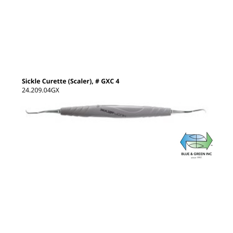 Sickle Curette (Scaler), # GXC 4 (24.209.04GX)