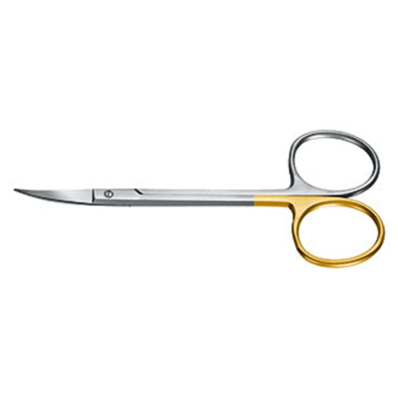 Iris Scissors, Curved, Serrated 46.051.11SC