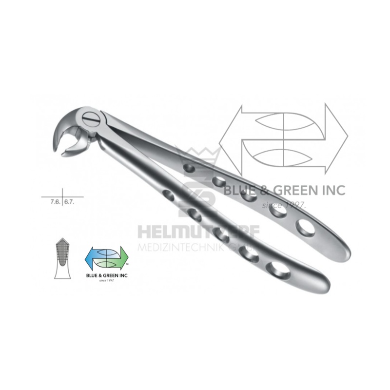 Lower Molar Forceps English Pattern 12.022.00Z