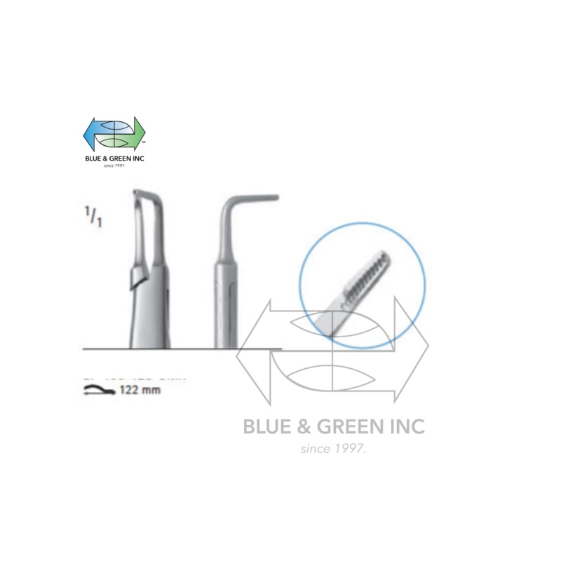 Instruments for bone chips and canal needle, Curved (Z200-b125)