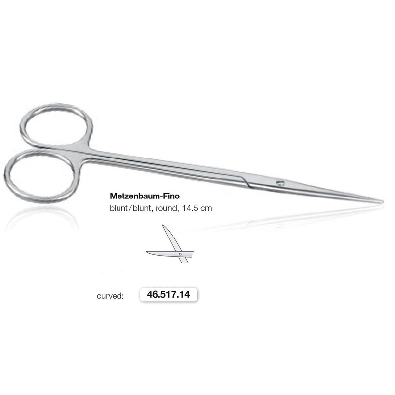 Metzenbaum-Fino Blunt Scissors 14.5cm ( 46.517.14)