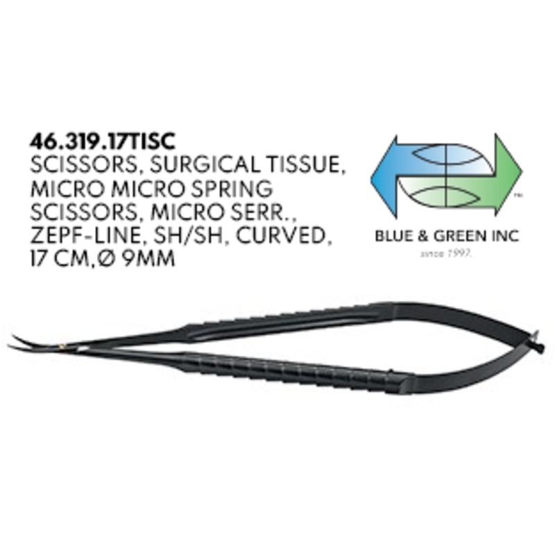 Scissors w/ Micro Spring (46.319.17TISC)